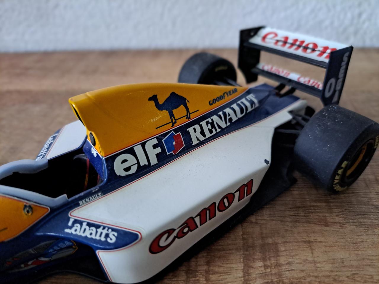 Williams Renault FW15C Formule 1-auto uit 1993
