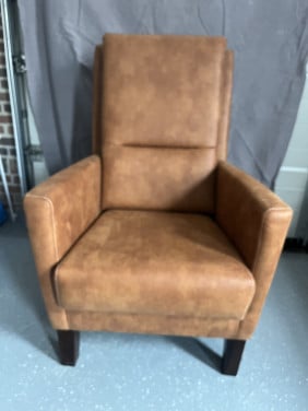 Lederen fauteuil