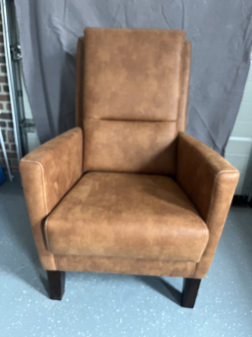 Lederen fauteuil