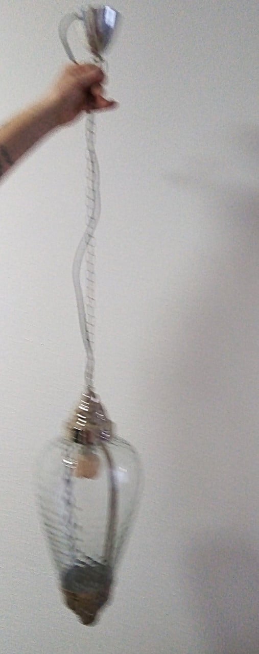 Te koop 2 mooie hanglampen €15,- p. st