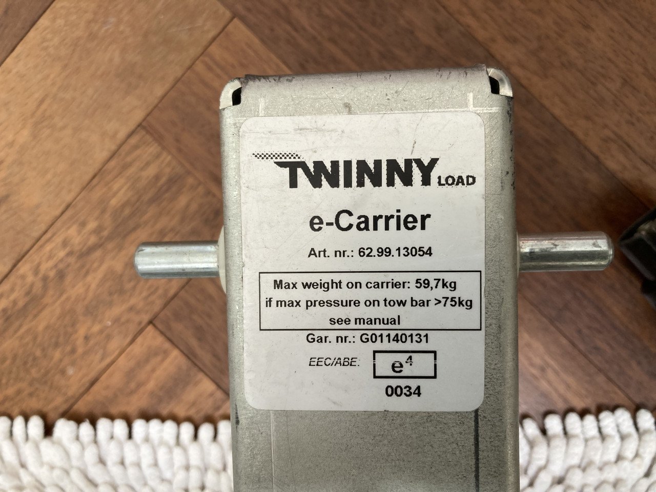 Fietsendrager Twinny Load e-Carrier