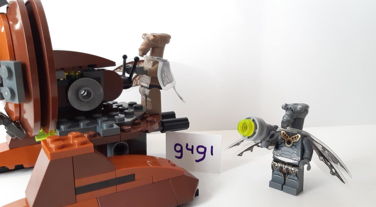 Lego Star Wars 9491: Genosian Cannon met alle minifiguren