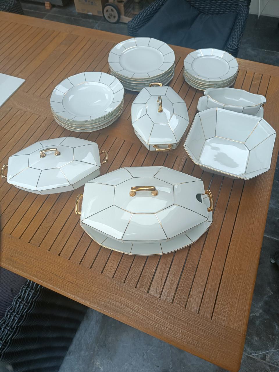 Eetservies voor 6 personen Czecho Slovakia