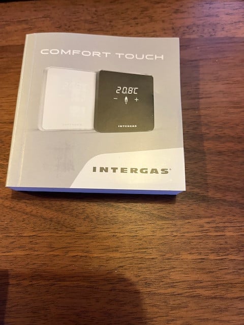 CV thermostaat Intergas comfort touch