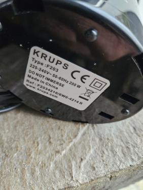 Mooie werkende Krups F203 koffiemolen, duitse kwaliteit..