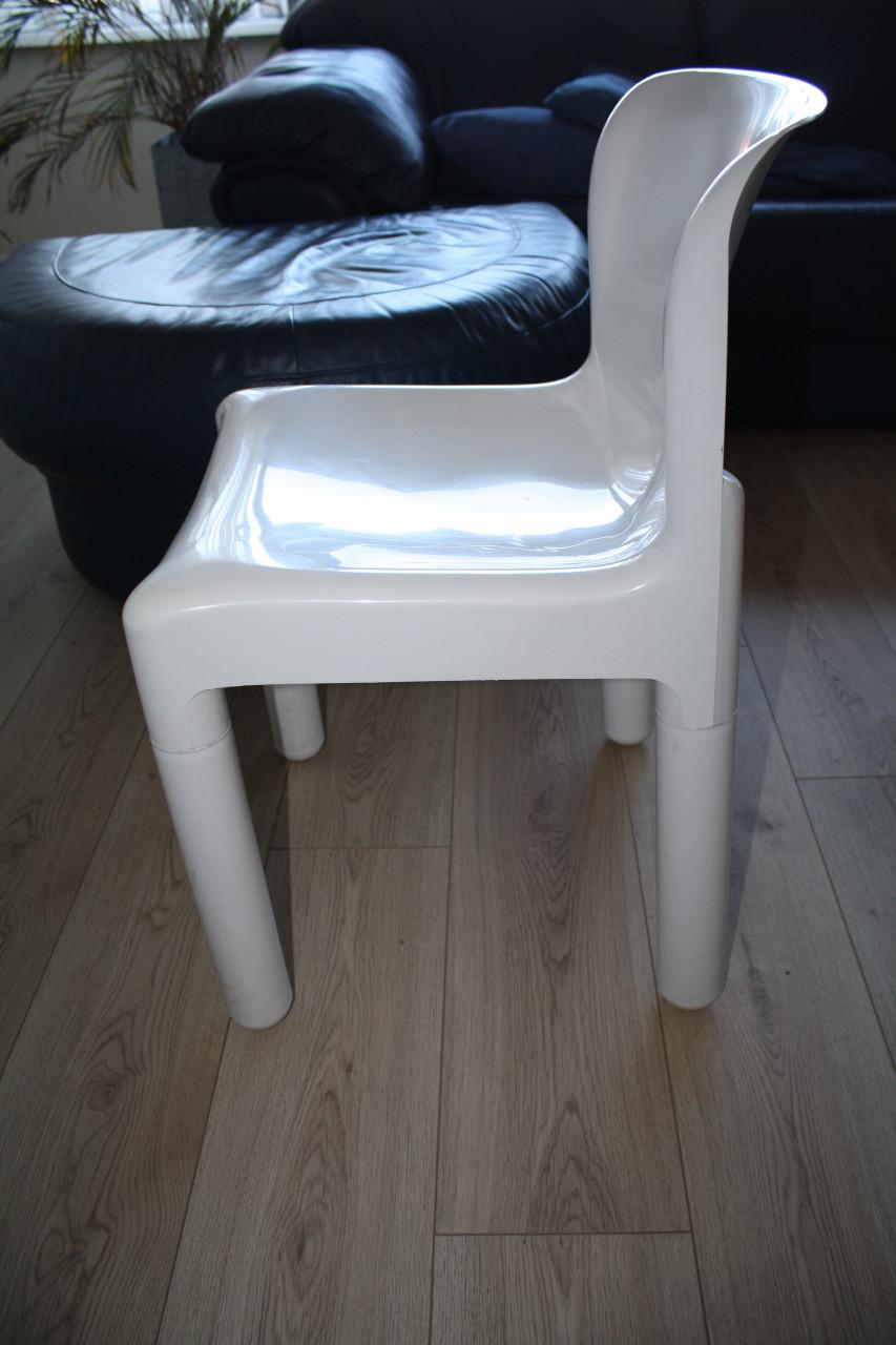 Moderne kunststof stoeltjes 4x