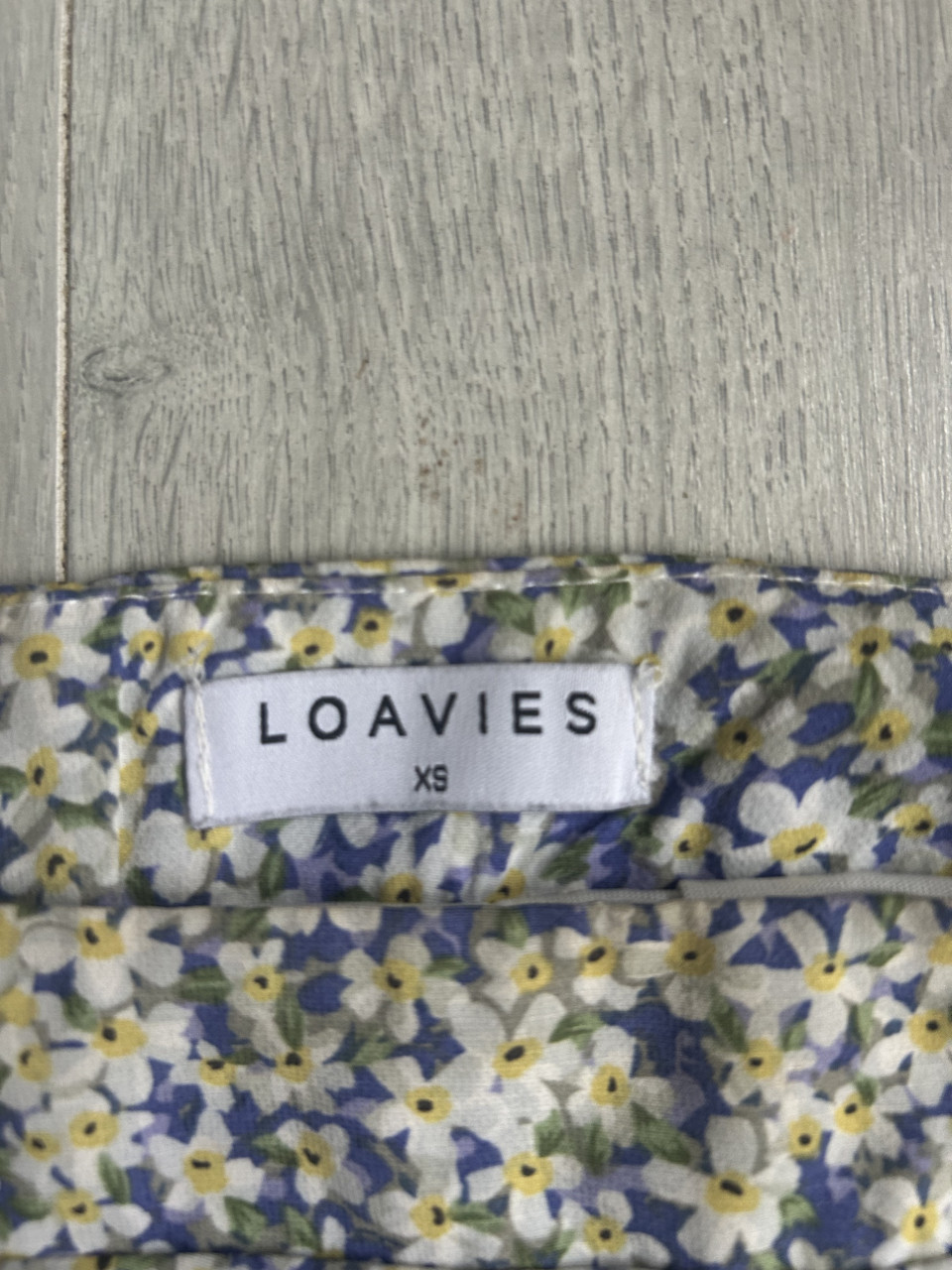 Rokje bloemenprint maat xs, van Loavies