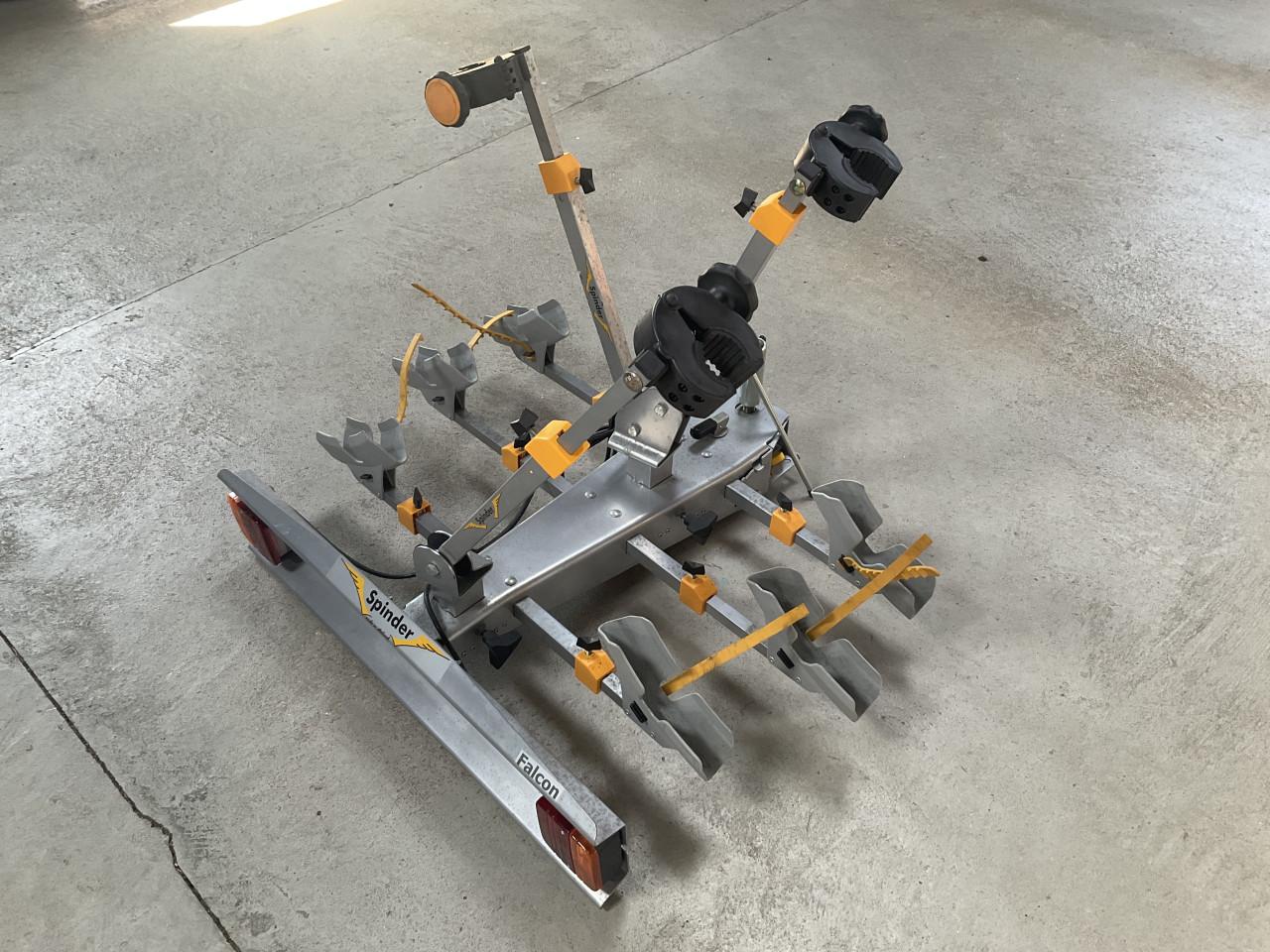 Spinder fietsendrager voor 3 fietsen