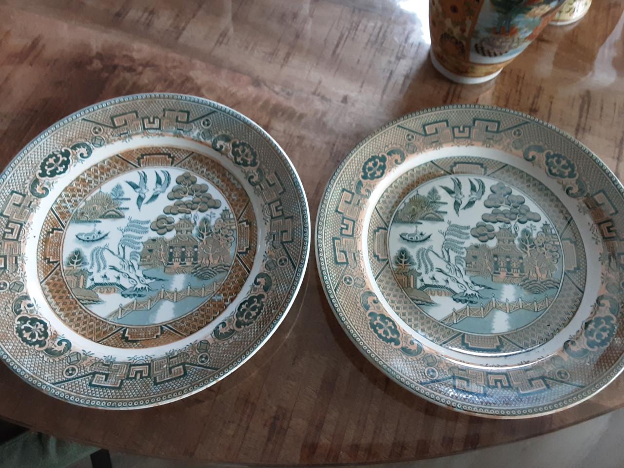 2 mooie Chinees wandborden samen voor 7,50