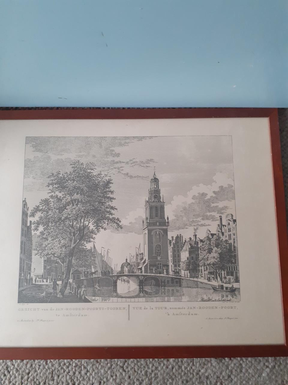 "Gezicht van de JAN-ROODEN-POORTS-TOOREN, te Amsterdam".