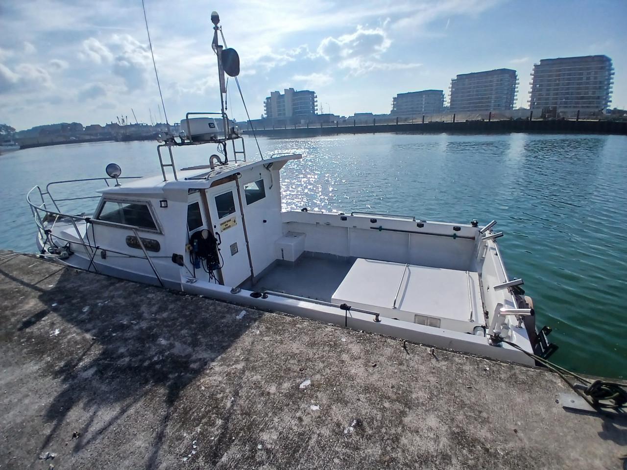 Visboot diesel inboort volvo penta AD41A 200pk!