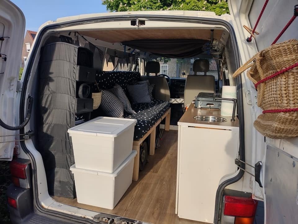 Vw t4 , 1.9 tdi, zelfbouw camper