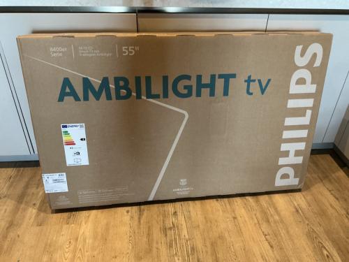 Philips 55inch tv, zit nog in de doos.