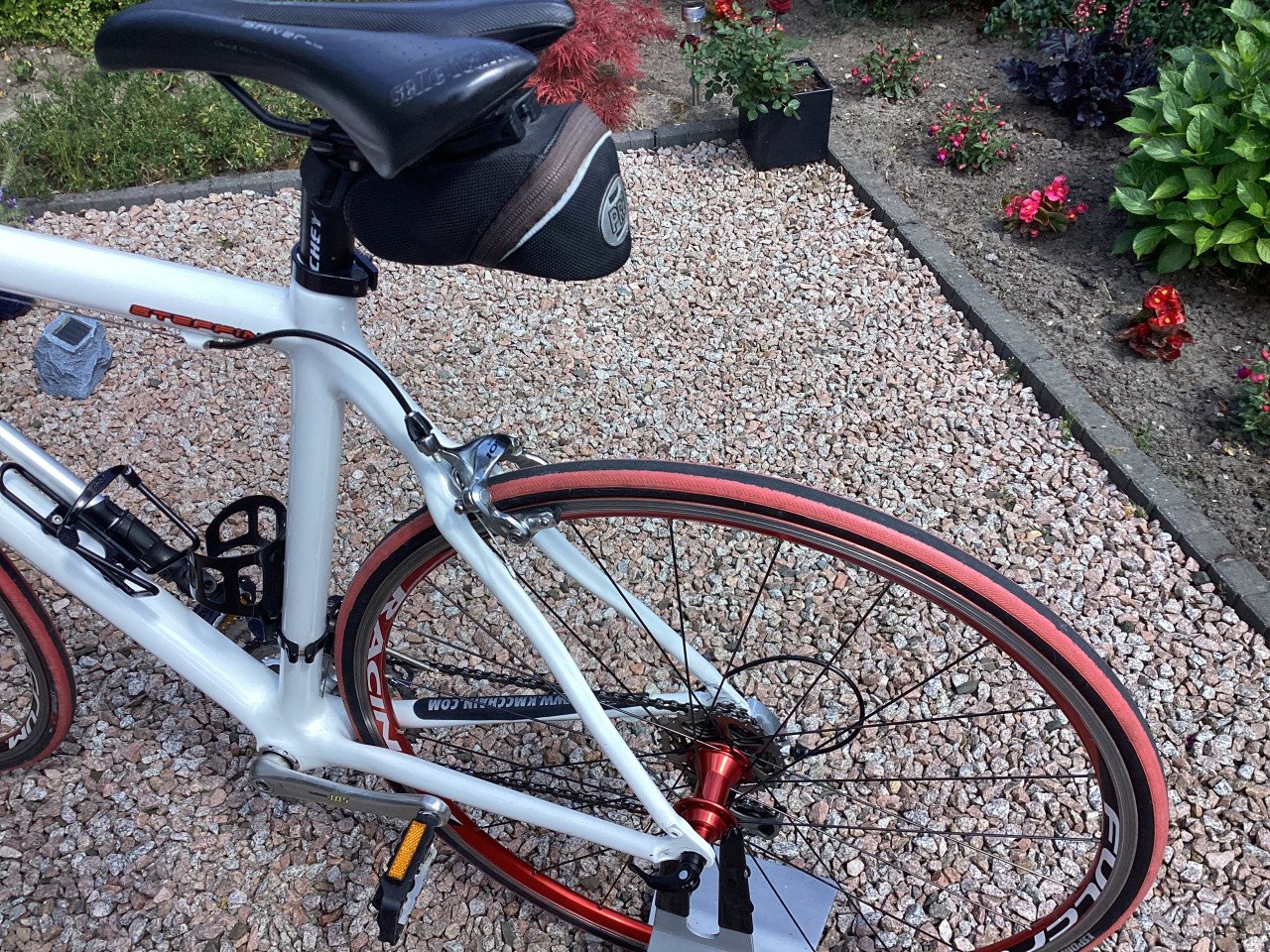 Mooie retro carbon racefiets, Shimano mix afgemonteerd