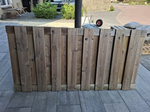 Schutting 180x90cm z.g.a.n.