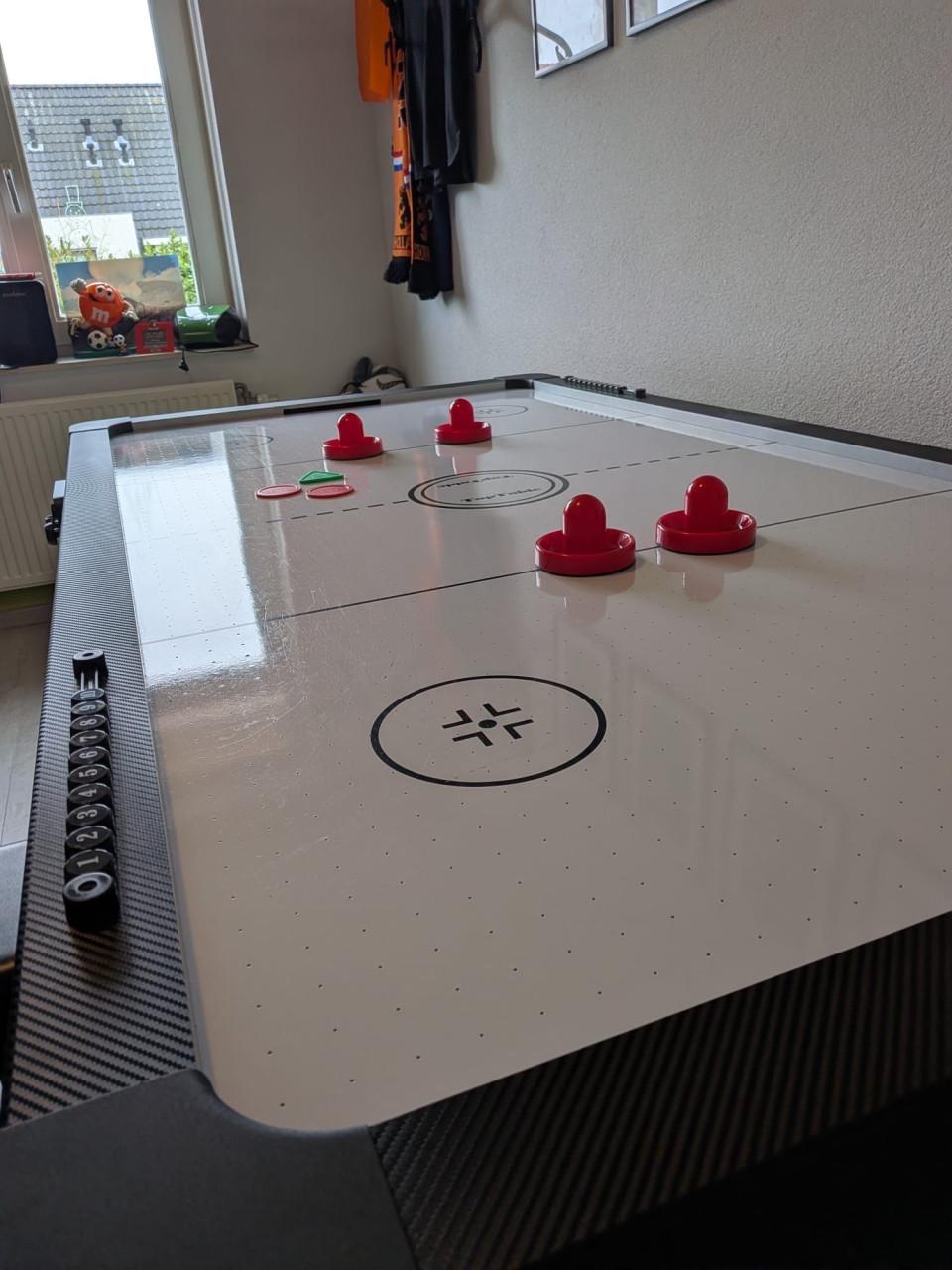 Airhockey tafel (opklapbaar en verrijdbaar)