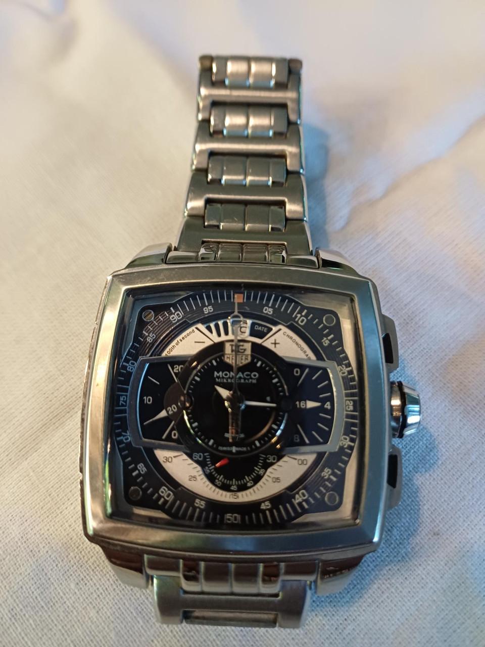 Tag Heuer Monaco Micrograph Replica.