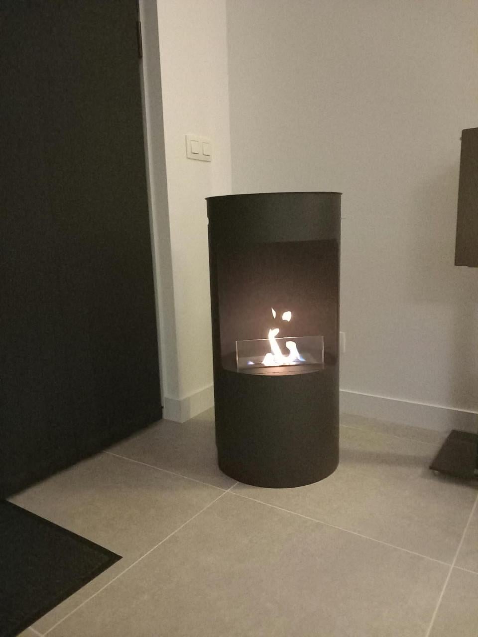 Bio ethanol haard 1 jaar oud 175,-