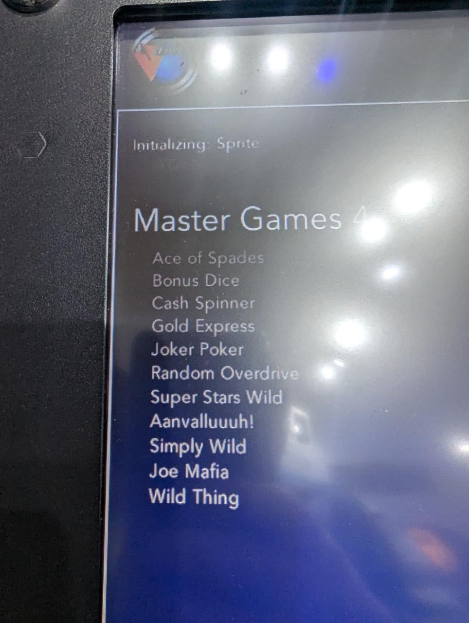 Master Games gokkast (o.a. Simply Wild)