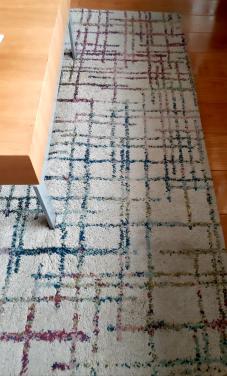 Vloerkleed 160x230 cm gemeleerd