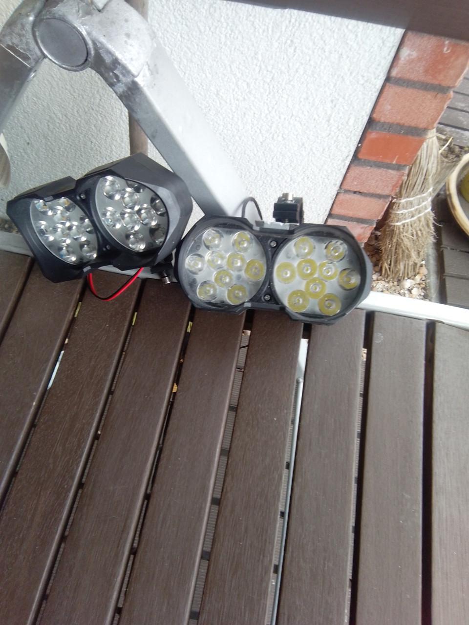H4 verlichting nieuw voor op de motorfiets 12volt super