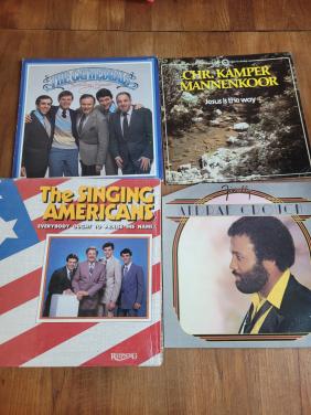 LP's met Gospel / religieuze muziek