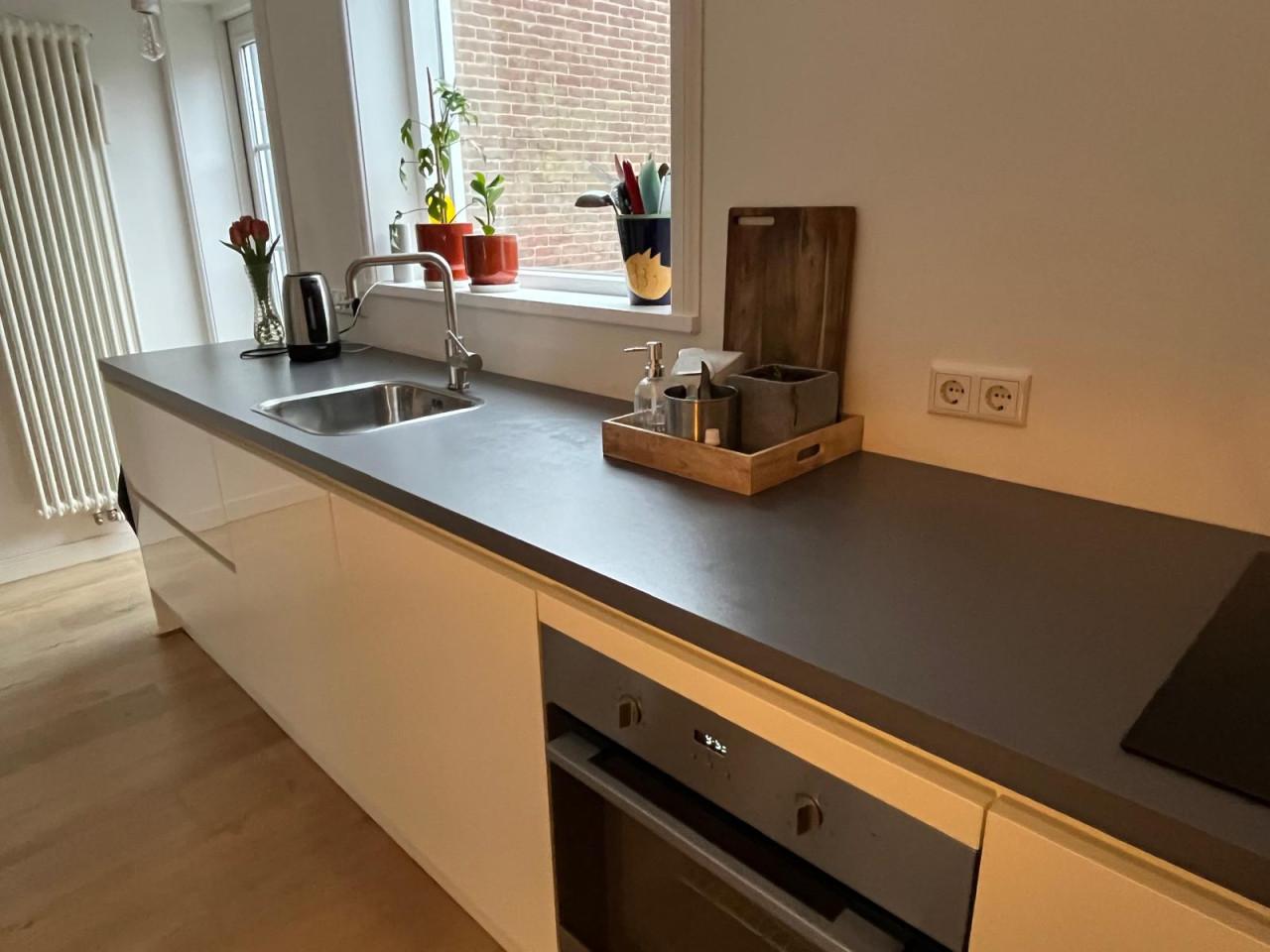 Aanrechtblad met spoelbak