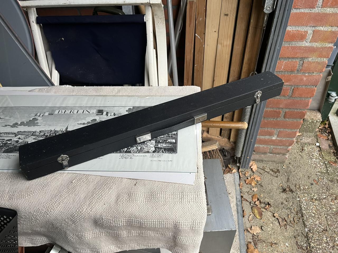 Biljartkeu met koffer