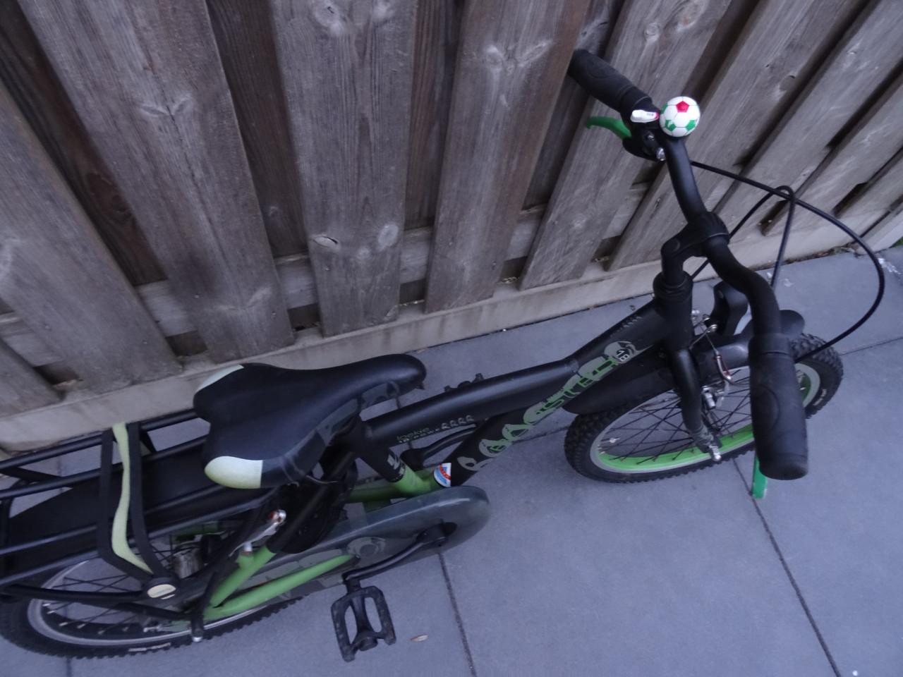 🌟 Loekie Booster Kinderfiets – 18 inch | Stoer & Speels 🚲✨