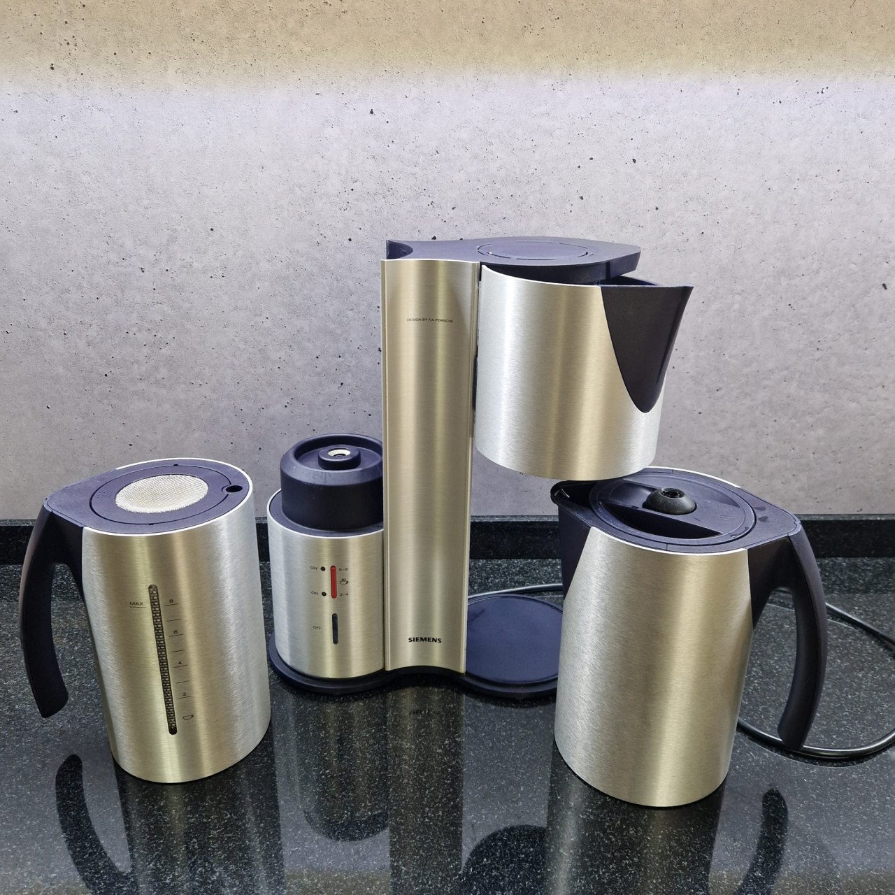 Siemens koffiezetapparaat designed by Porsche