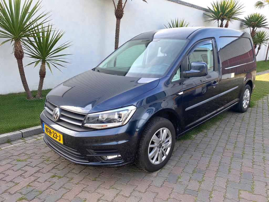Volkswagen Caddy betimmerd met 1 persoons minicamper interieur - kan eruit