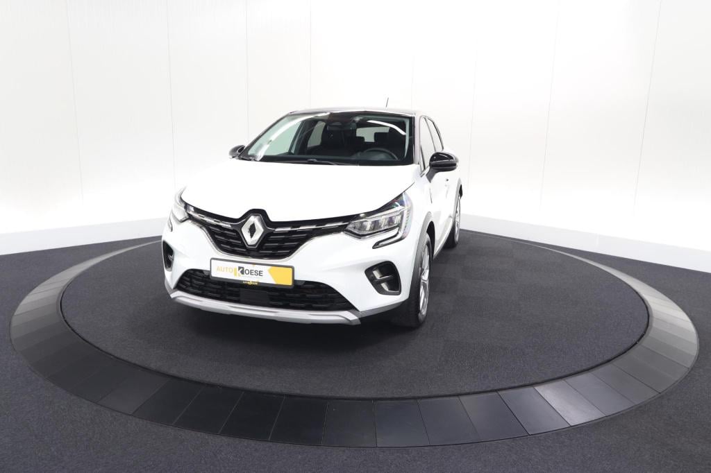 Renault Captur 1.6 e-tech hybrid 145 intens | trekhaak | camera | stoelverw