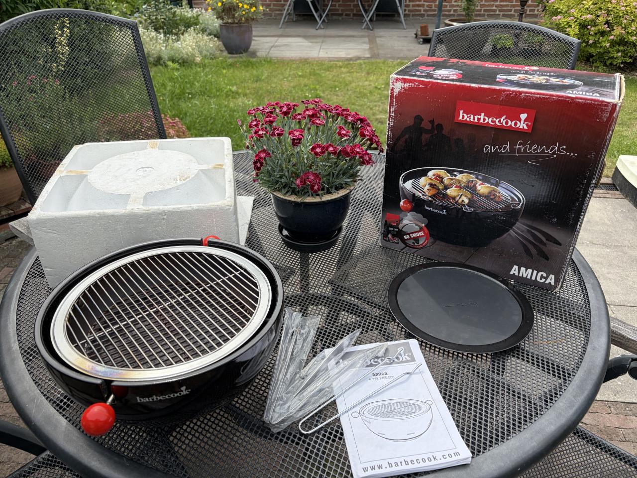 Houtskool barbecue (barbecook amica)