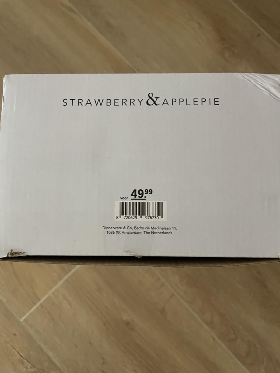 Strawberry & ApplePie Opblaasbare Stoel