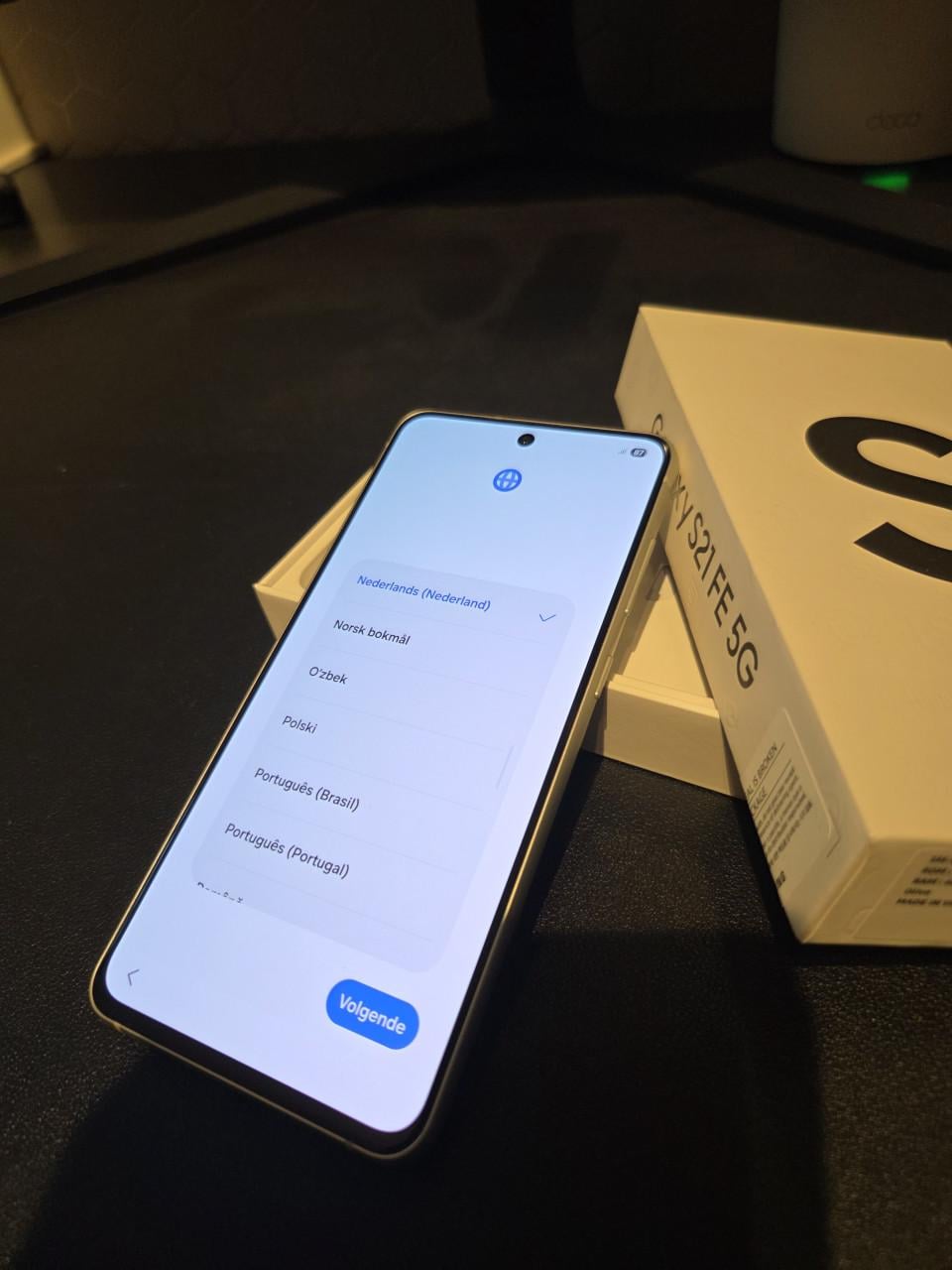 Samsung s21 FE smartphone