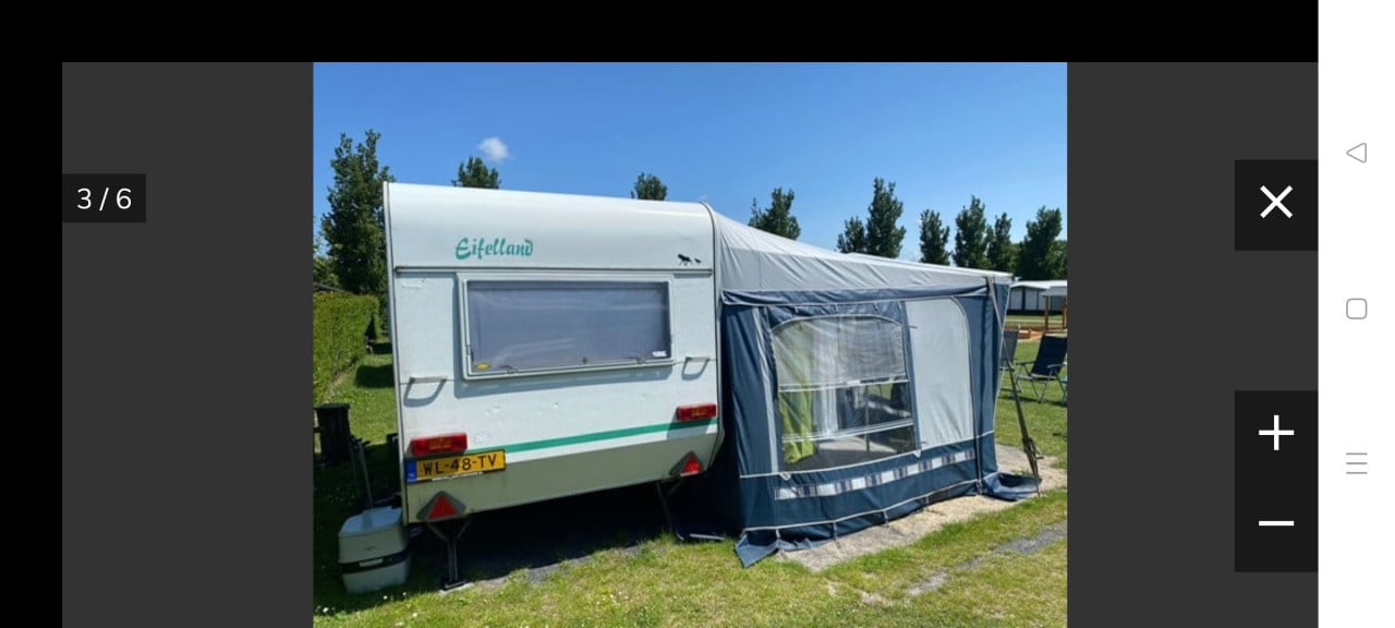 Eifelland met prachtige voortent
