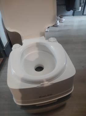 Campingtoilet, draagbaar toilet