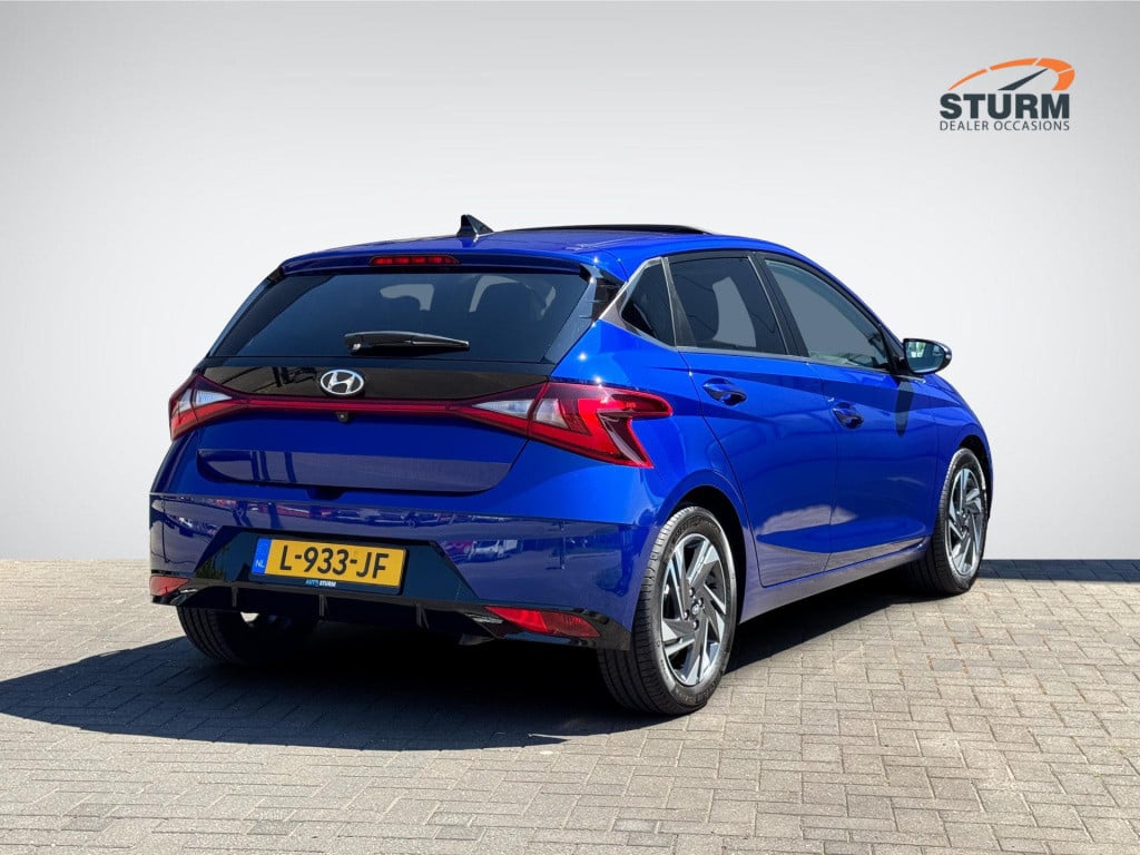 Hyundai I 20 1.0 t-gdi premium sky automaat | schuif-/kanteldak | stuur- + 