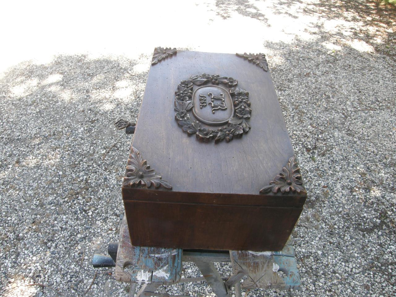 Antiek kistje 1863