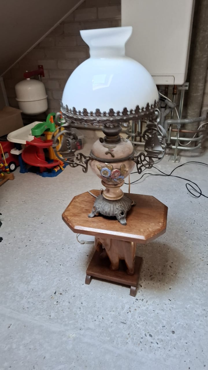 Oude lamp.