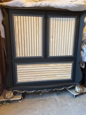 Uniek gerestyled tv kast