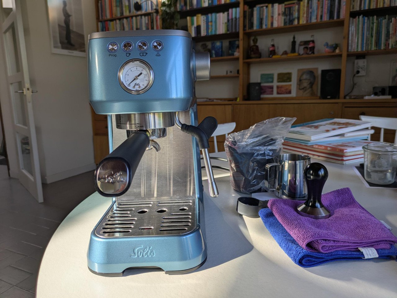 Espressomachine z.g.a.n. Solis Perfetta 1170 (Plus Pack 98047)