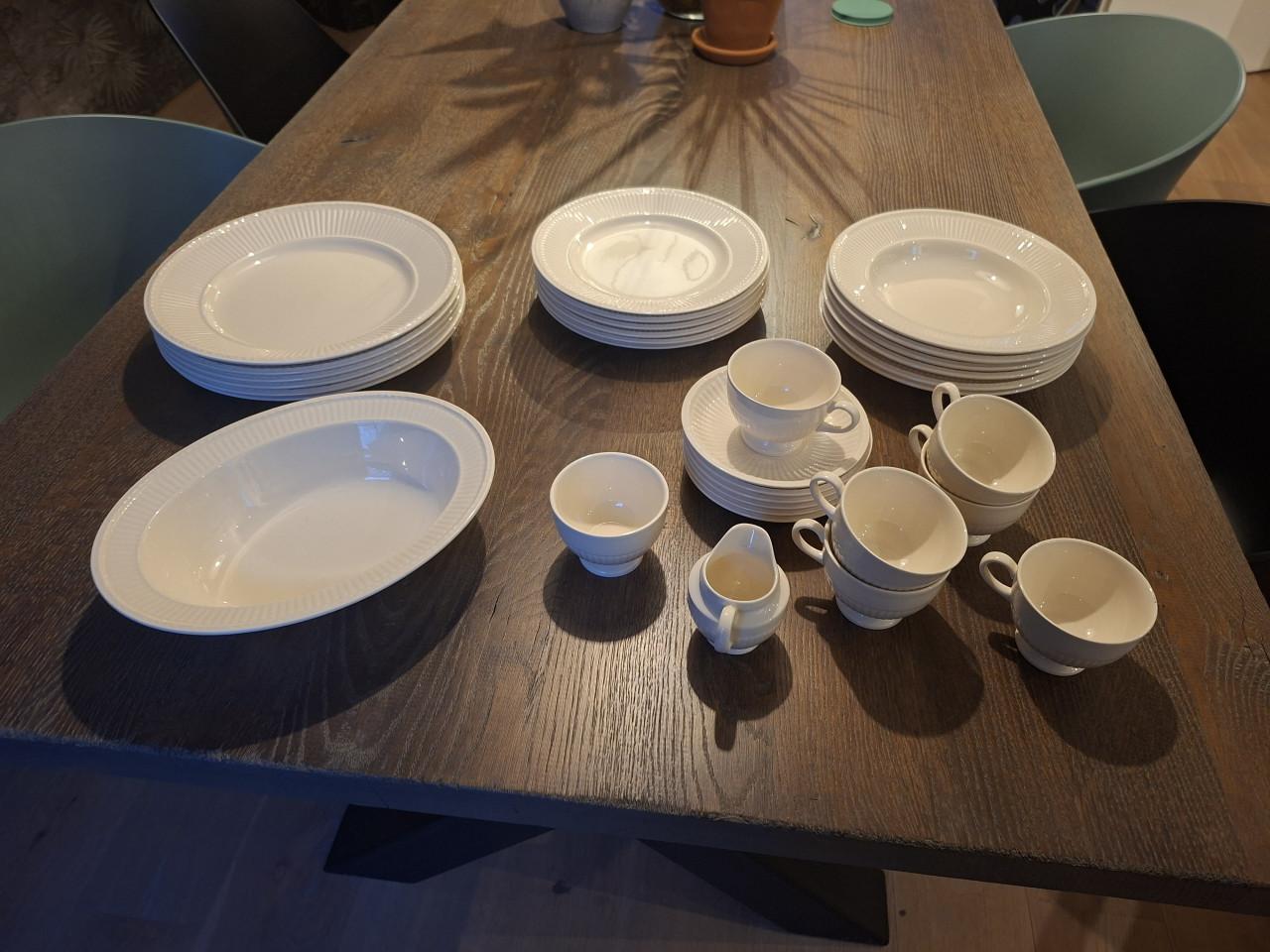 Wedgwood Queen´s ware EDME (vaatwasser en magnetron bestendig)