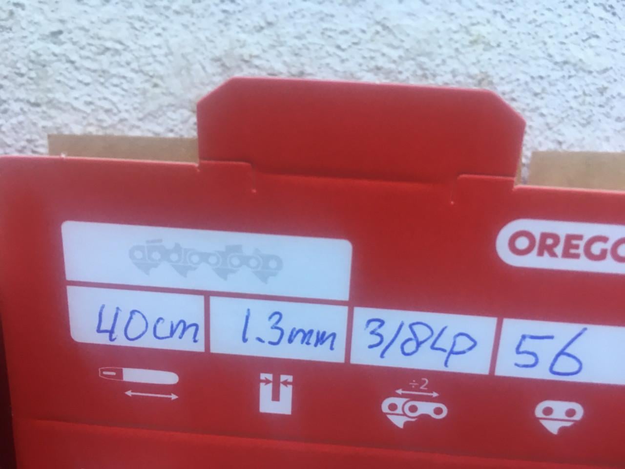 5X zaagketting voor kettingzaag dolmar, husqvarna etc gloednieuw steek 3/8l