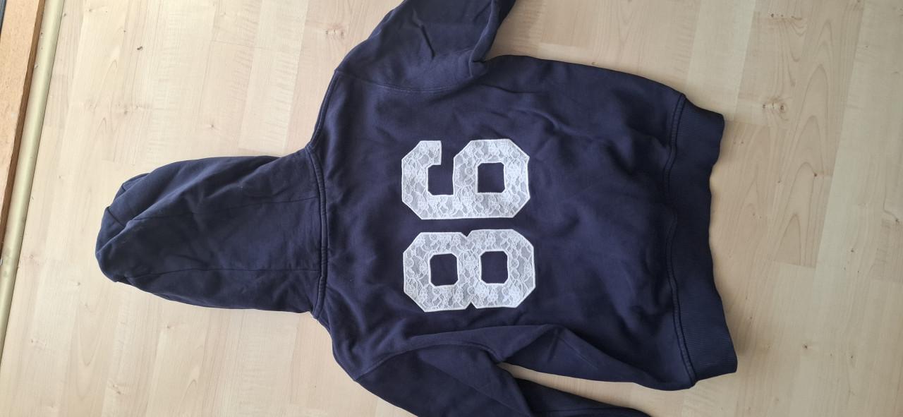 Hoodie donkerblauw