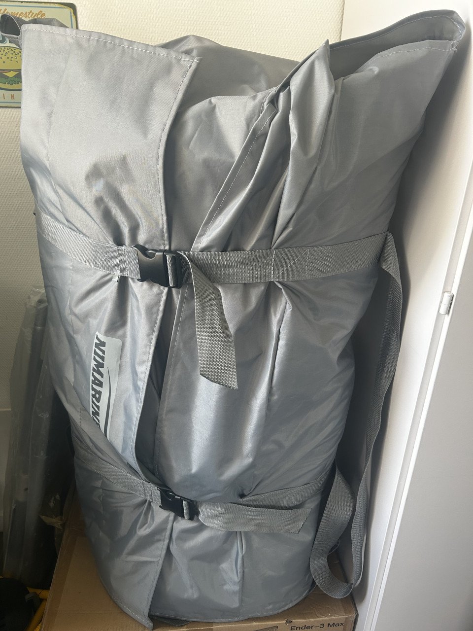 Rubberboot met buitenboordmotor