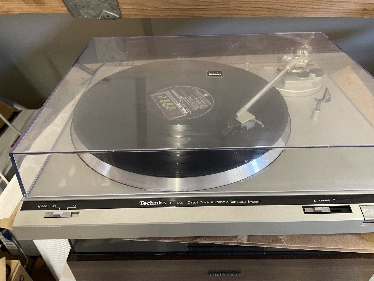 Platenspeler Technics SL-D21 direct-drive