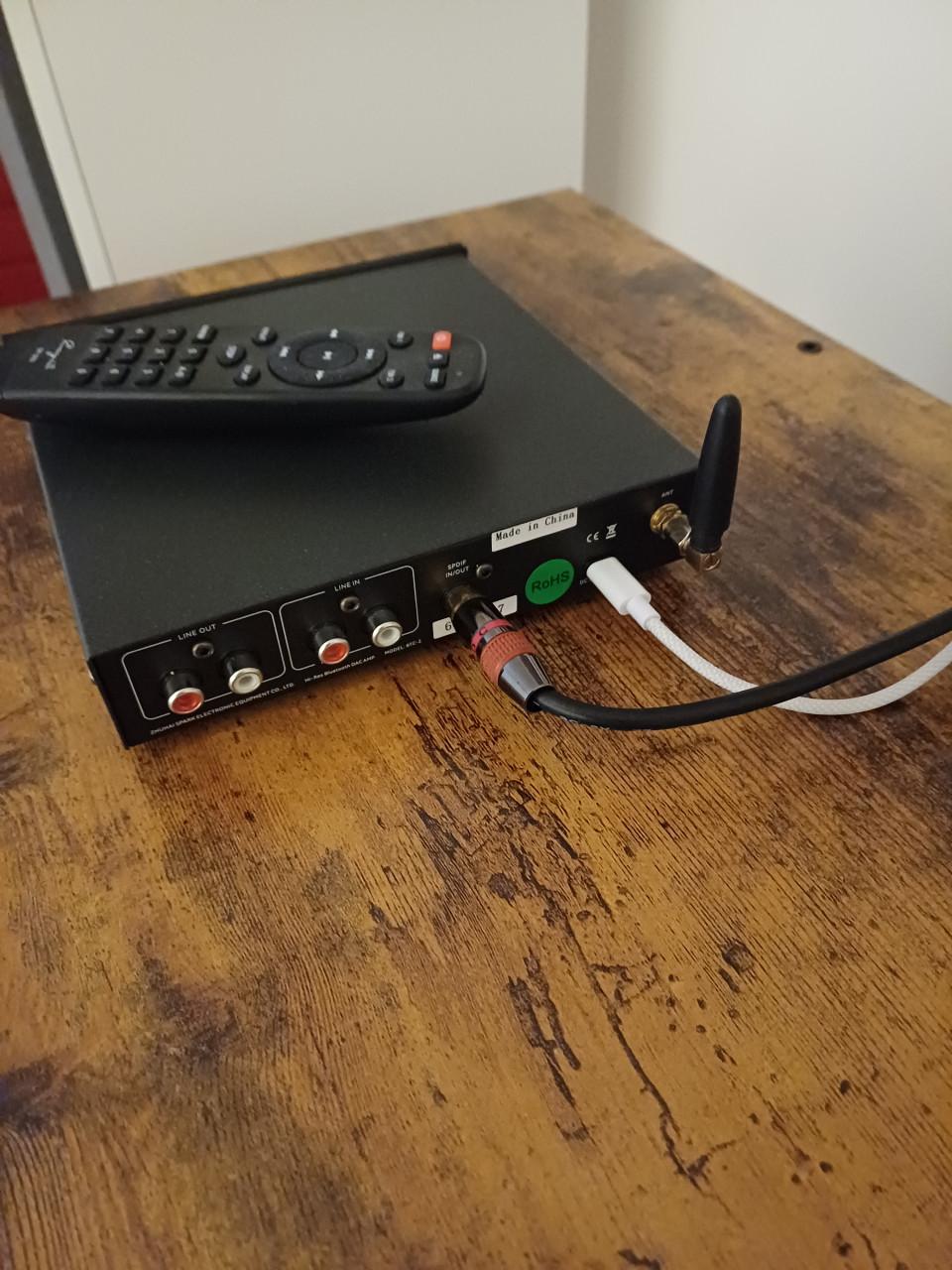 Cayin koptelefoon versterker dac