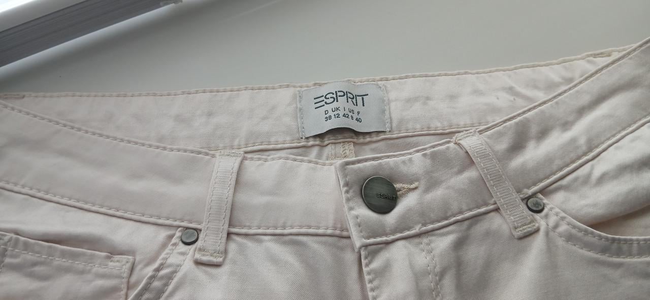 Lange  Esprit broek glanzend maat 34/36