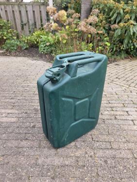 Stalen jerrycan 20 liter